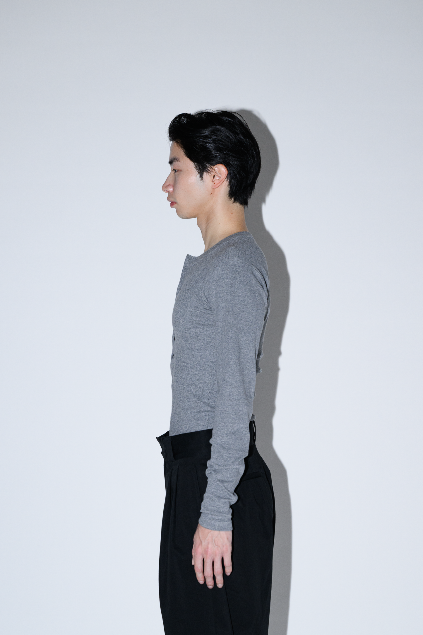 Marc Henley Neck Long Sleeve T-shirt