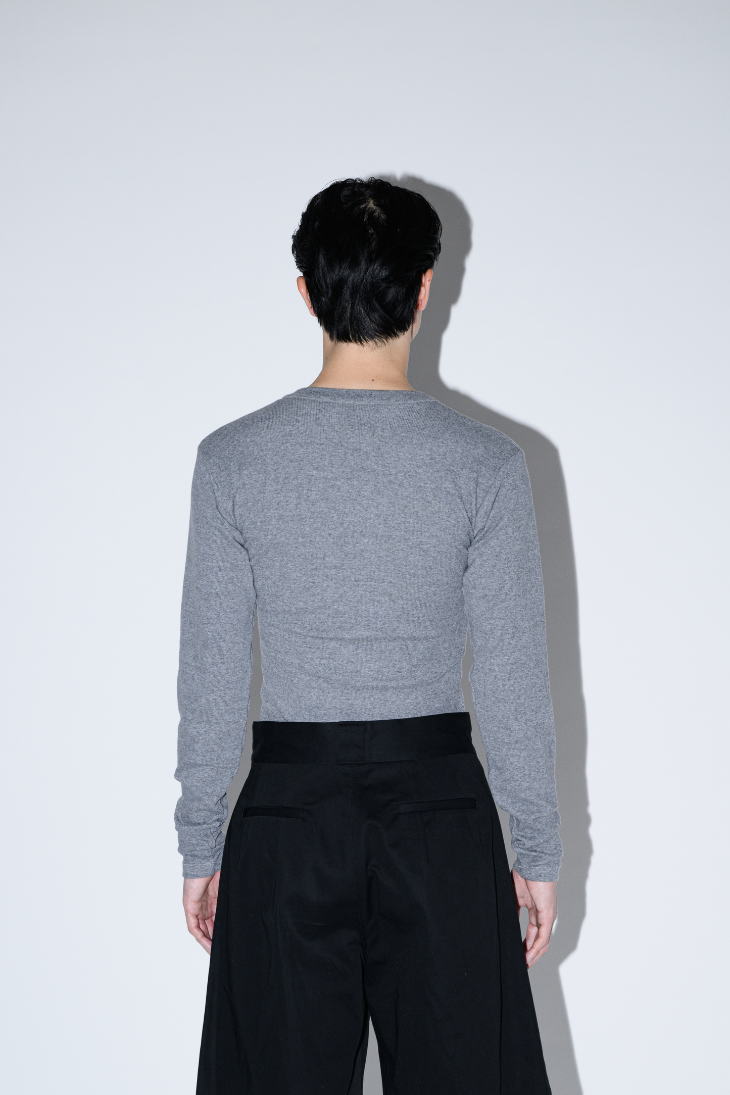 Marc Henley Neck Long Sleeve T-shirt