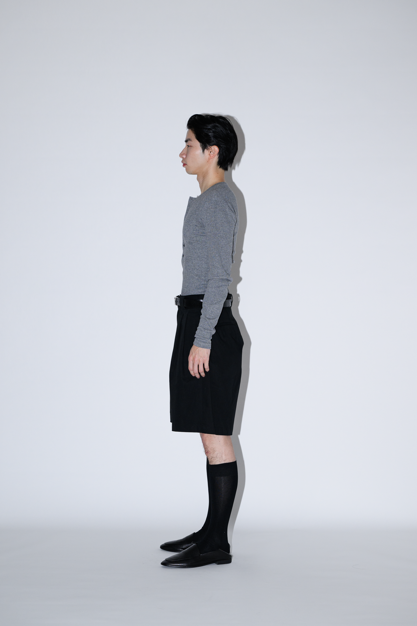 Marc Henley Neck Long Sleeve T-shirt