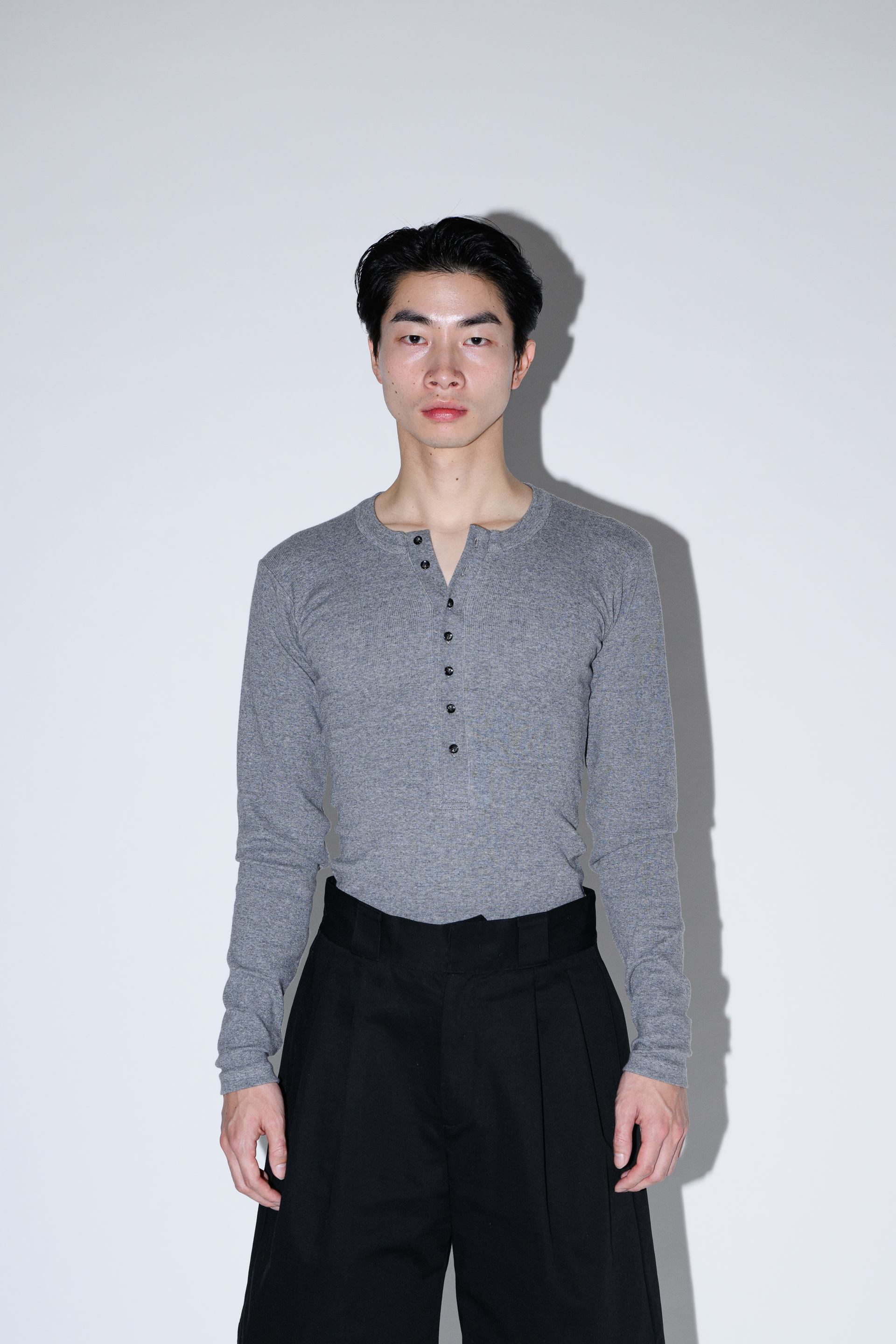 Apartment Three 水色 長袖シャツ Apartment Three 水色 長袖シャツ apartment three ブルーシャツ 2