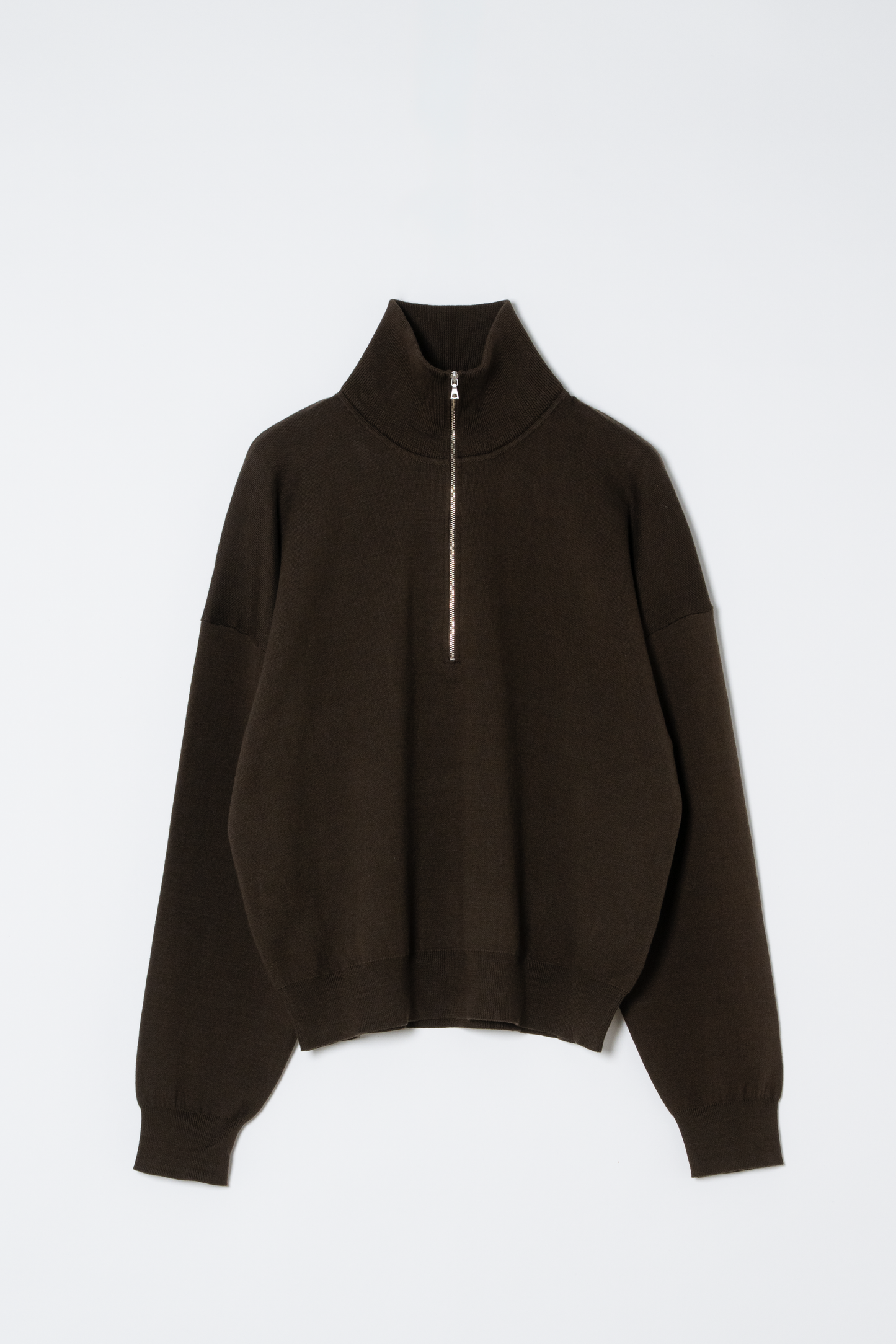 Chris Cotton Cashmere Half-Zip Pullover