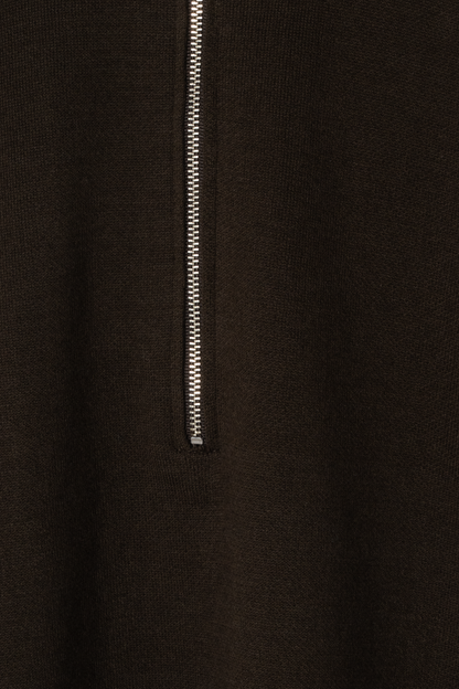 Chris Cotton Cashmere Half-Zip Pullover
