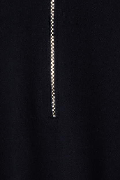 Chris Cotton Cashmere Half-Zip Pullover