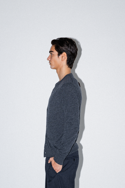 Kyle Cashmere Crew Neck Cardigan