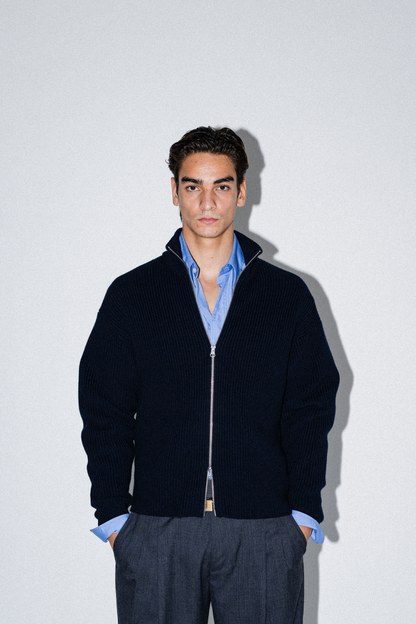 Chad Zip Cardigan