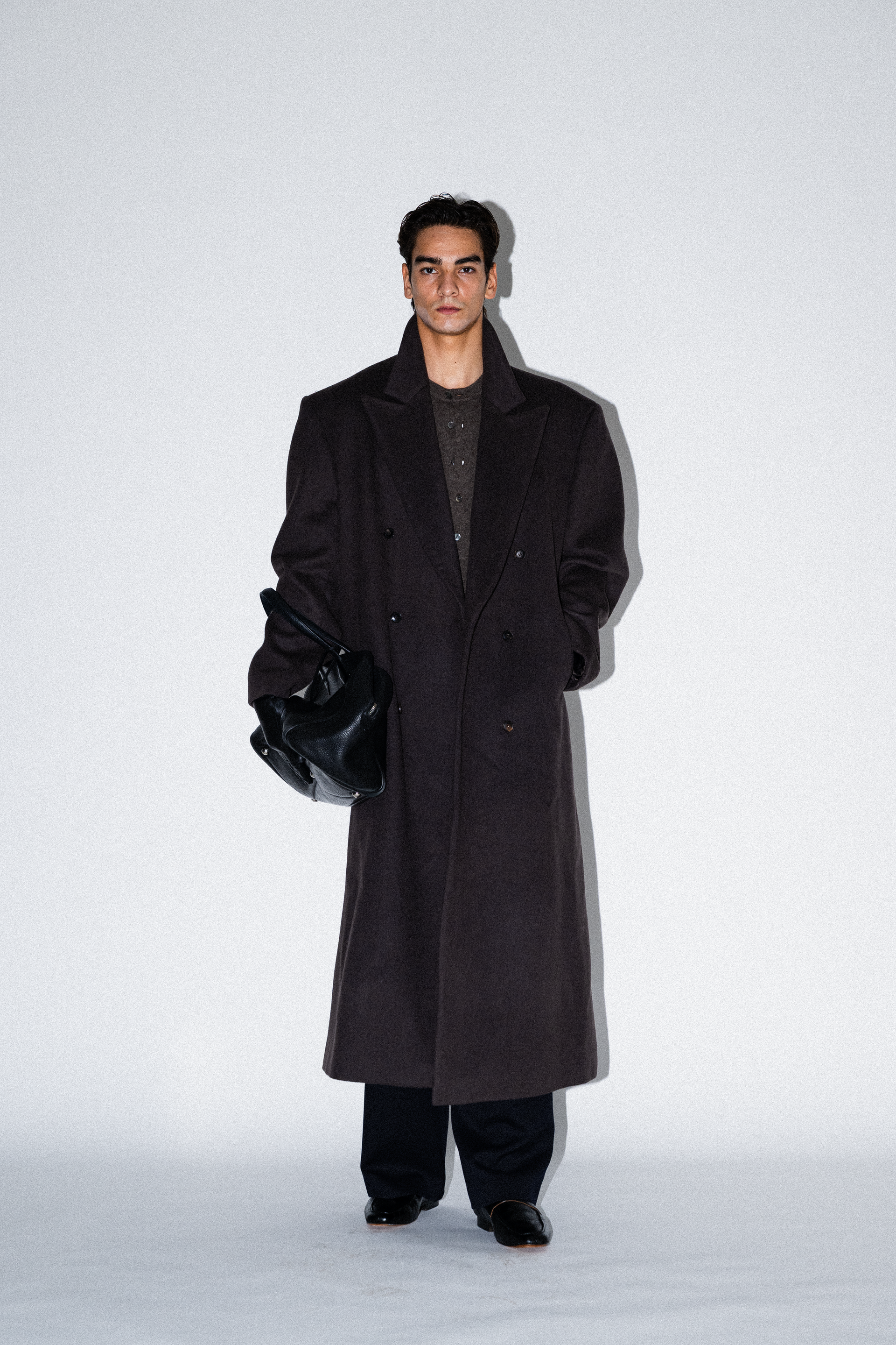 ジャケット・アウター Patrick Double-Breasted Wool Coat Patrick Double-Breasted Wool Coat – Apartment Three