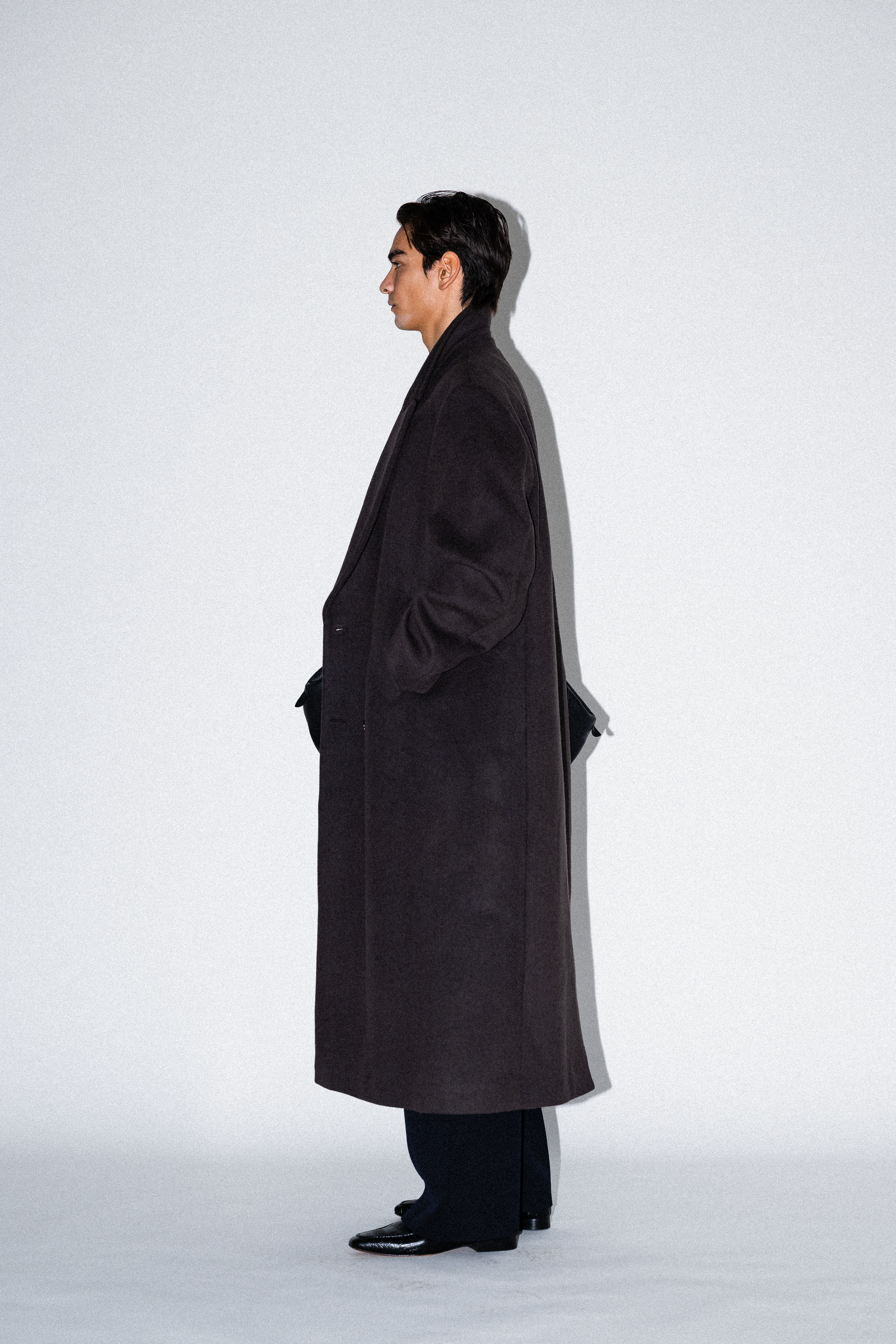 apartment three コート Apartment Three Double-Breasted Overcoat 【公式通販】