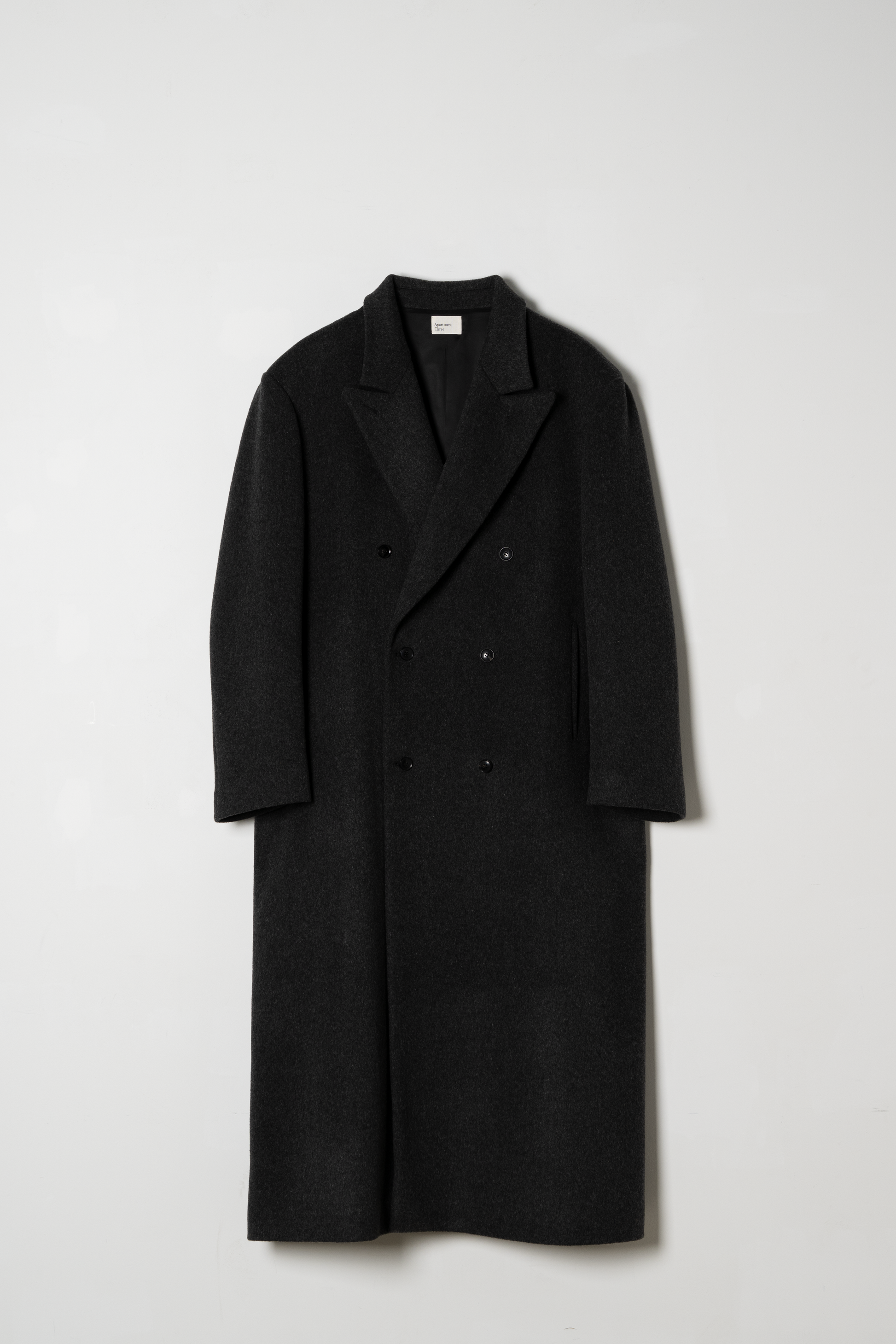 Patrick Double-Breasted Wool Coat – Apartment Three Patrick Double-Breasted Wool Coat – Apartment Three