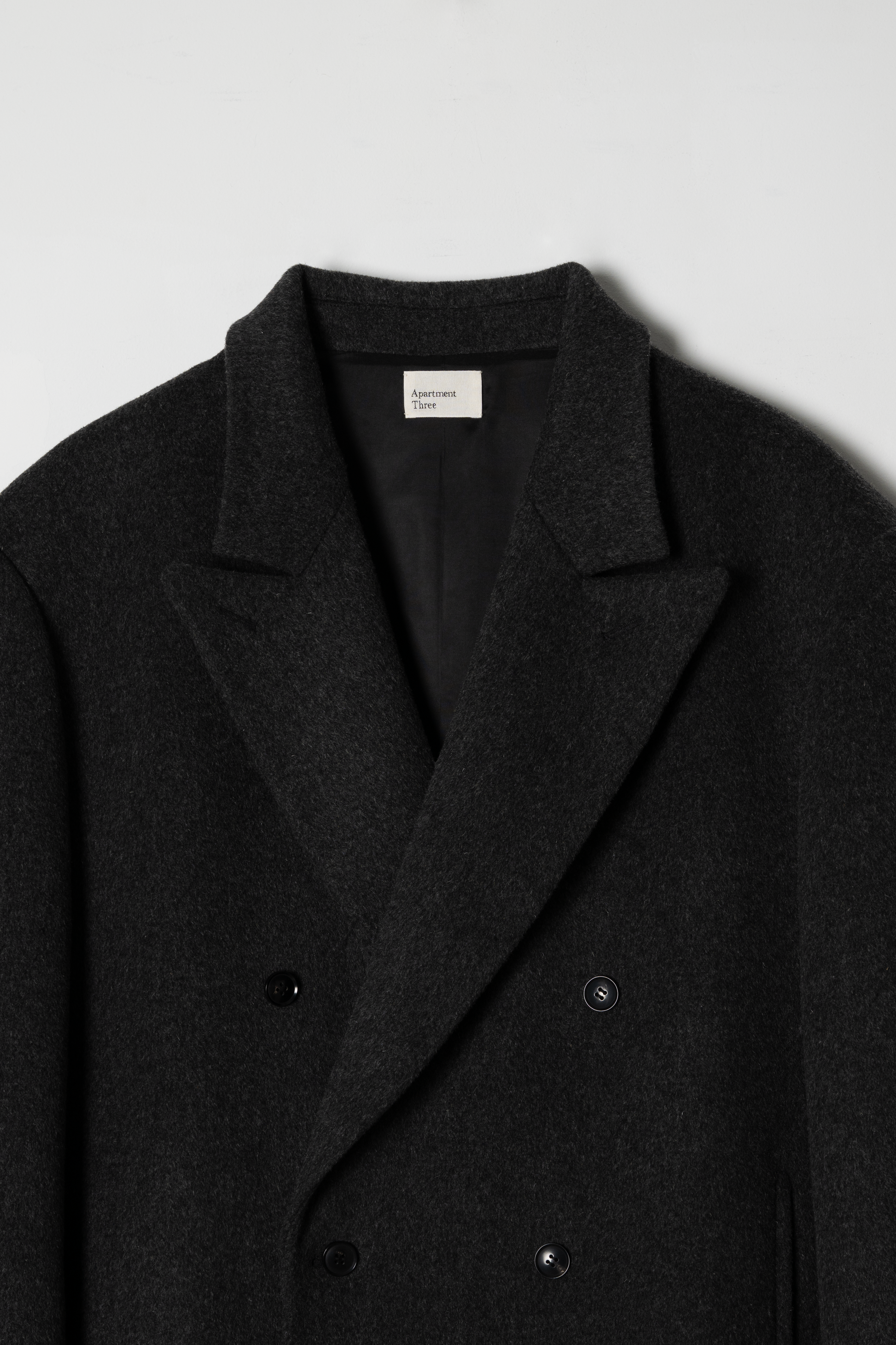 Patrick Double-Breasted Wool Coat – Apartment Three Patrick Double-Breasted Wool Coat – Apartment Three