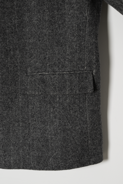 Bill Oversized Herringbone Blazer