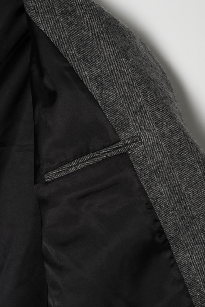 Bill Oversized Herringbone Blazer