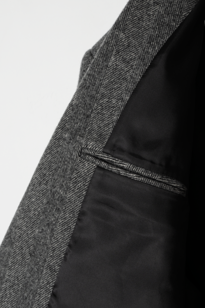 Bill Oversized Herringbone Blazer