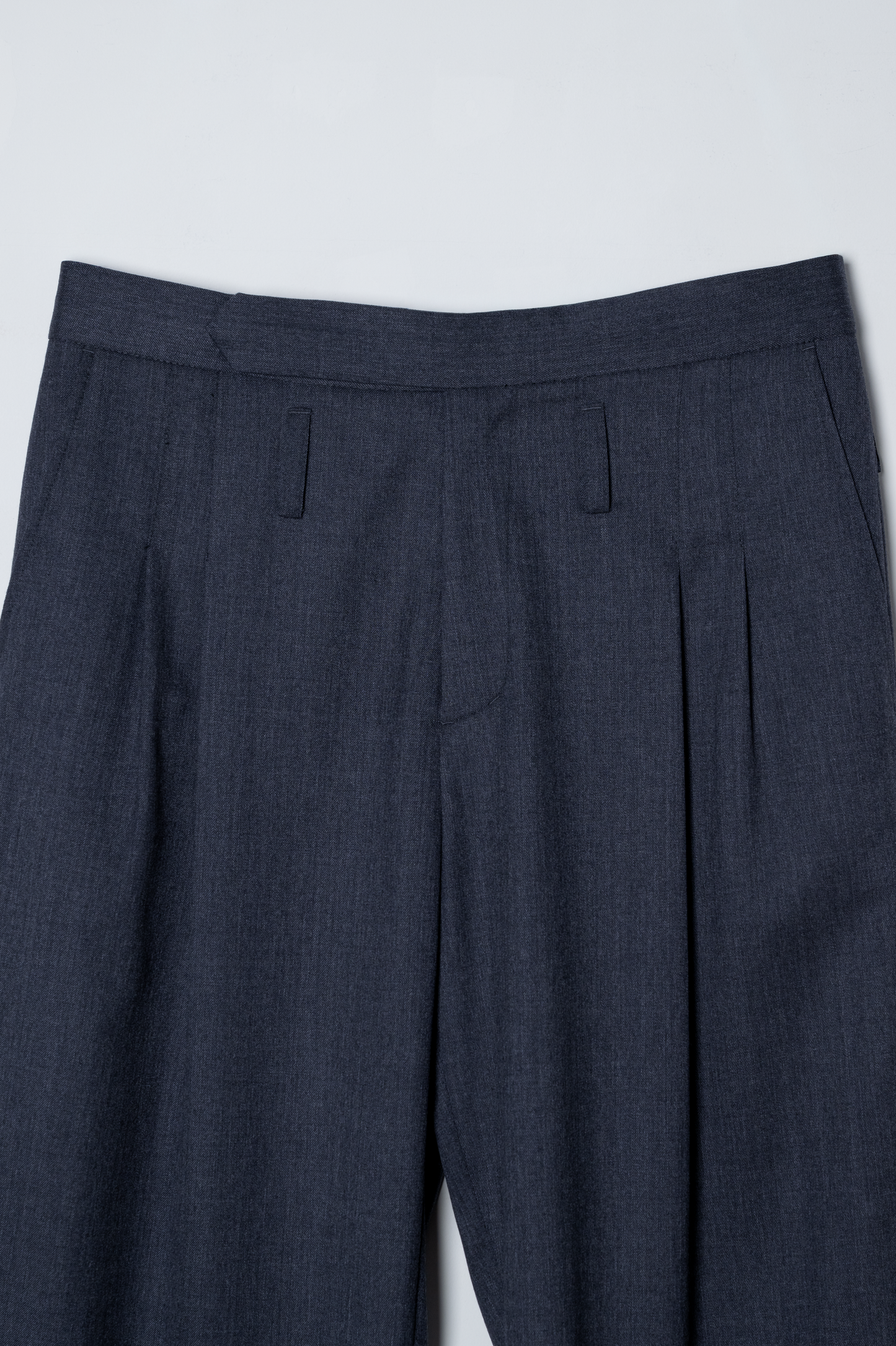 Joe Low-Rise Wool Trousers