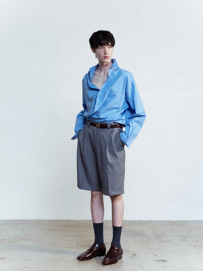 Trey Wool Shorts